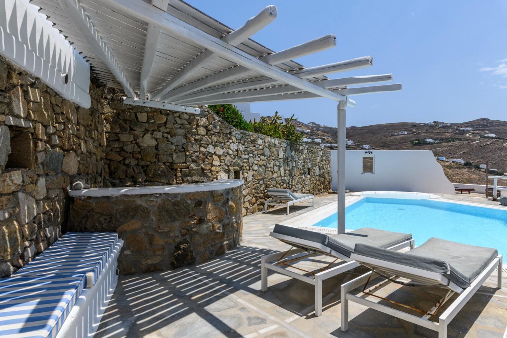 Seablue Villas Houlakia  Quarto foto